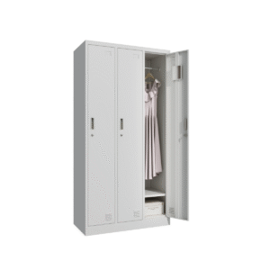 Троен метален гардероб > Мебели от метал>Метални гардероби - Image 3