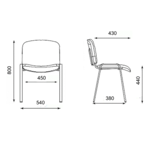 Visitor ECO C > Офис столове>Конферентни столове - Image 3