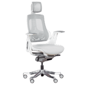 Ергономичен стол AMBRA - бял