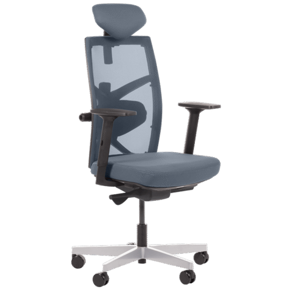 Ергономичен стол FREDO - сив