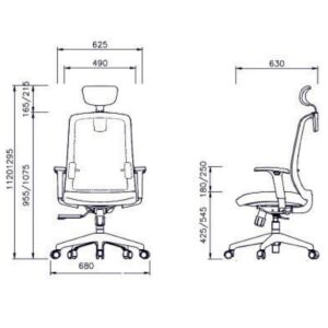 Matador HR Black > Офис столове>Работни столове - Image 4