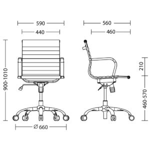 Slim LB > Офис столове>Мениджърски столове - Image 4