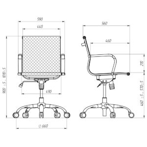 Slim Net LB > Офис столове>Мениджърски столове - Image 2