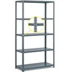 chairshop.bg предлага Стелаж Achille 900/400/1720 мм. | Комфорт и дизайн защото ние знаем какво е важно за Вас.