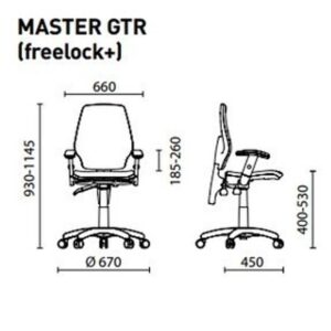 Master GTR > Офис столове>Работни столове - Image 4