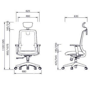 Matador HR - White > Офис столове>Работни столове - Image 4