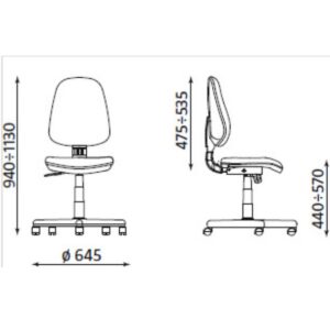 Jupiter C > Офис столове>Работни столове - Image 5