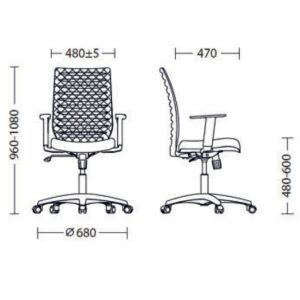 Xeon R > Офис столове>Работни столове - Image 4