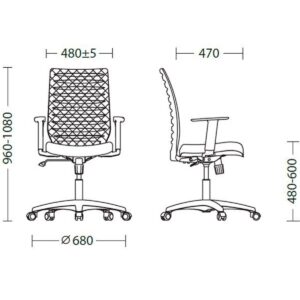 Xeon R SFB > Офис столове>Работни столове - Image 4