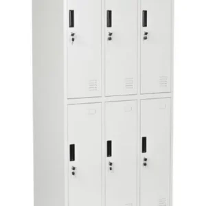 chairshop.bg предлага Метален шкаф - гардероб с 6 отделения | Комфорт и дизайн защото ние знаем какво е важно за Вас.