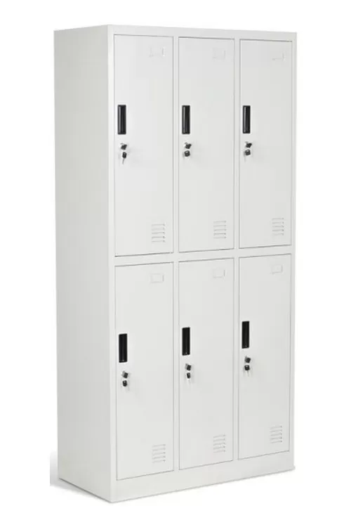 Метален шкаф - гардероб с 6 отделения | Комфорт и дизайн защото ние знаем какво е важно за Вас. chairshop.bg предлага Метален шкаф - гардероб с 6 отделения | Комфорт и дизайн защото ние знаем какво е важно за Вас.