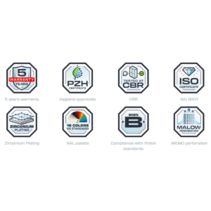 Метален гардероб SUS 322 W > Мебели от метал>За социални помещения - Image 5