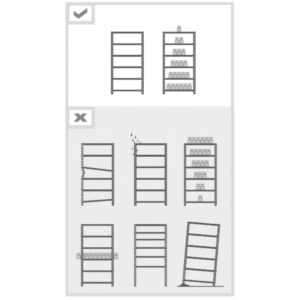 Стелаж FXG 900/400/1800 > Мебели от метал>Стелажи - Image 3