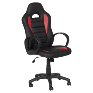 Геймърски стол Carmen 7501 - червено-черен