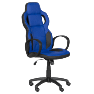 Геймърски стол Carmen 7510 - черно-син