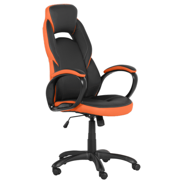 Геймърски стол Carmen 7511 - черно-оранжев Геймърски стол Carmen 7511 - черно-оранжев