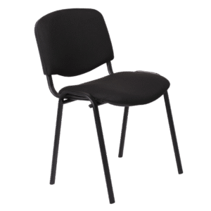 Посетителски стол Carmen 1130 LUX - черен