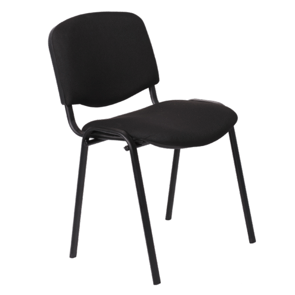 Посетителски стол Carmen 1130 LUX - черен