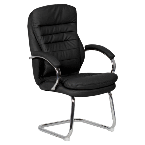 Посетителски стол Carmen 6154 - черен