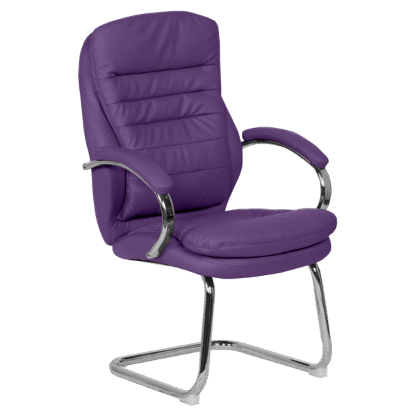 Посетителски стол Carmen 6154 - лилав Посетителски стол Carmen 6154 - лилав