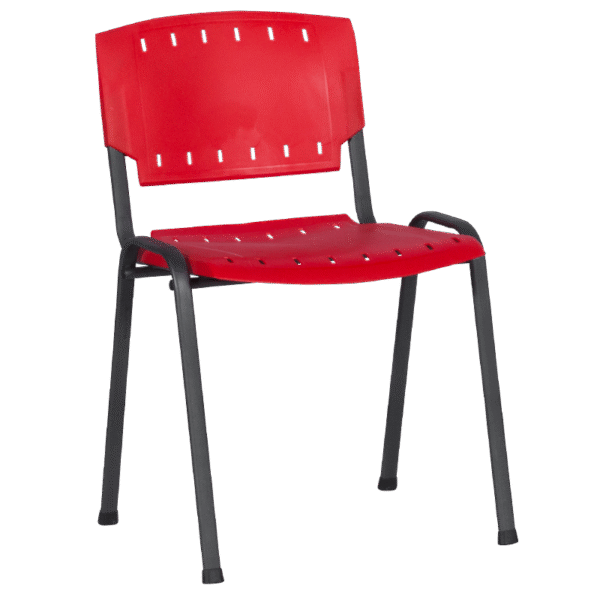 Посетителски стол Prizma - червен