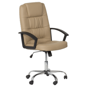 Президентски офис стол Carmen 6076 - бежов