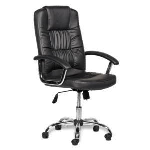 Президентски офис стол Carmen 6081 - черен