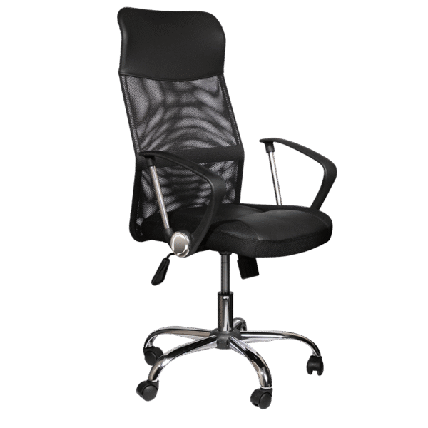 Президентски офис стол Carmen 6083 - черен