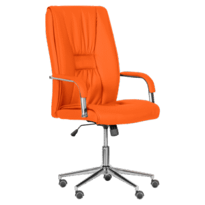 Президентски офис стол Carmen 6500-1 - оранжев