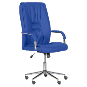 Президентски офис стол Carmen 6500-1 - син