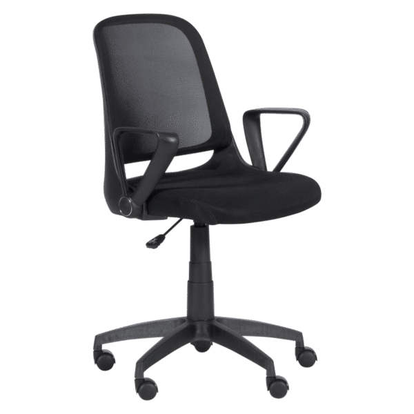 Работен офис стол Carmen 7033-1 - черен Работен офис стол Carmen 7033-1 - черен