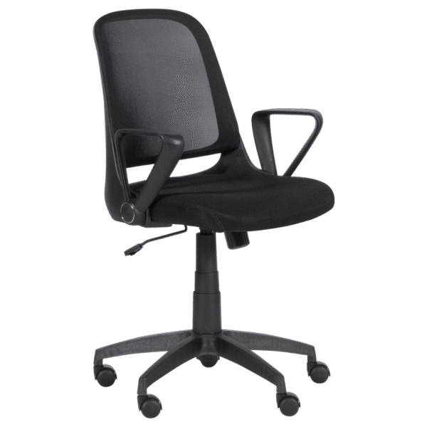 Работен стол Carmen 7033 - черен Работен стол Carmen 7033 - черен