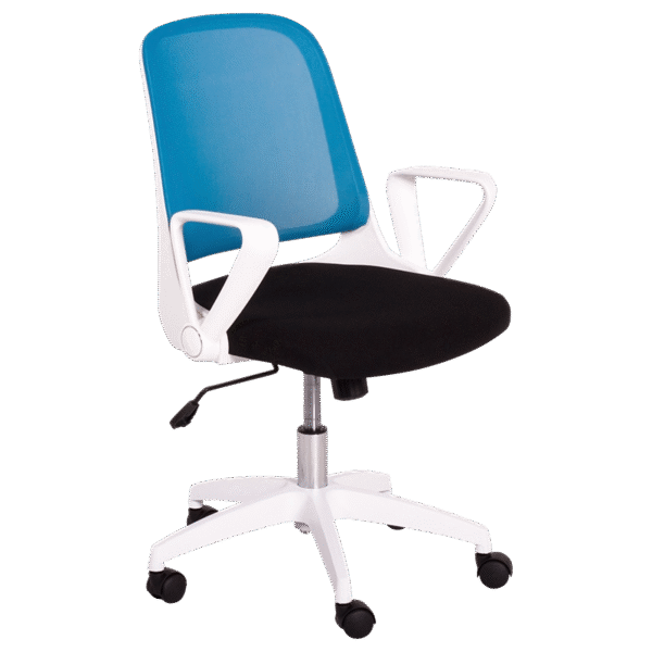 Работен стол Carmen 7033 - синьо - черен Работен стол Carmen 7033 - синьо - черен