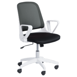 Работен стол Carmen 7033 - сиво - черен