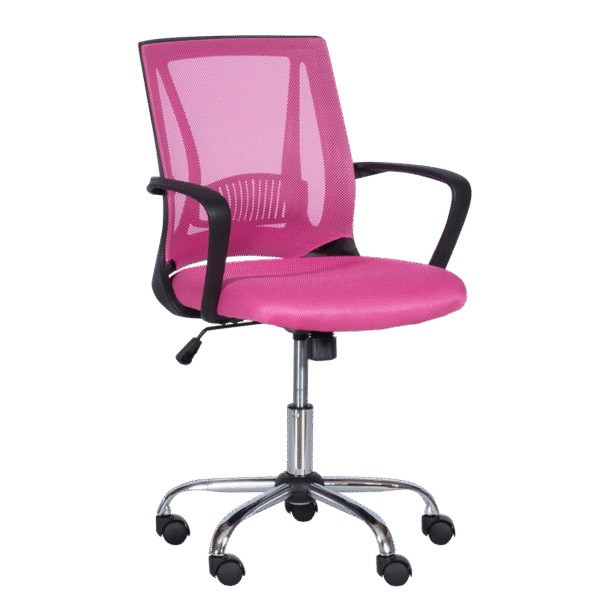 Работен офис стол Carmen 7040 - розов Работен офис стол Carmen 7040 - розов