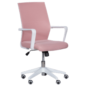 Работен офис стол Carmen 7044 - розов