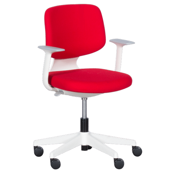 Работен стол Carmen 6218 - червен Работен стол Carmen 6218 - червен