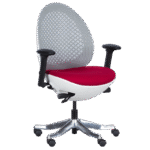 Работен офис стол OVE 2 - червен