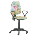 Детски стол Prestige с подлакътници - принцеси