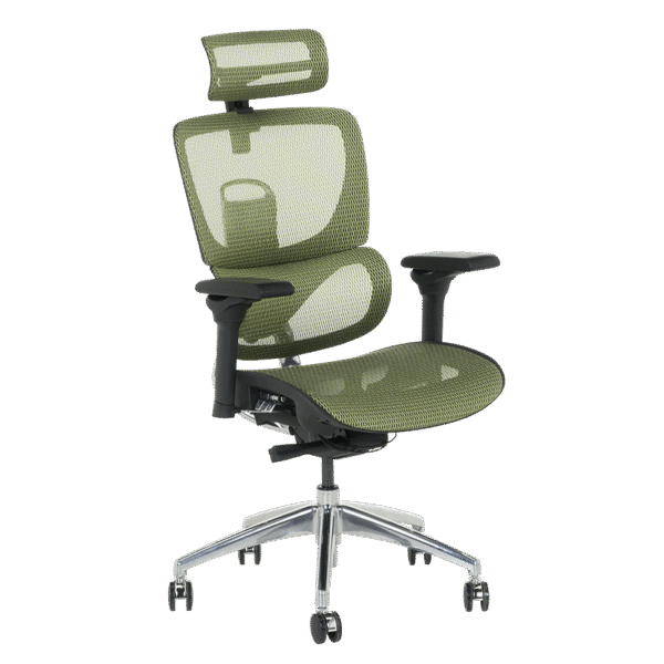 Ергономичен стол CALGARY - зелен