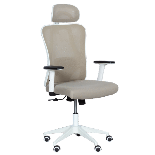 Ергономичен стол Carmen 7588 - бежов