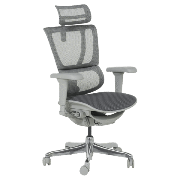 Ергономичен стол ERGOHUMAN IOO ULTRA - сива рамка - сив Ергономичен стол ERGOHUMAN IOO ULTRA - сива рамка - сив