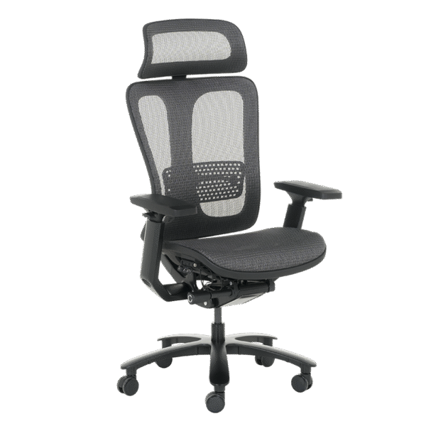 Ергономичен стол NELSON - сив Ергономичен стол NELSON - сив