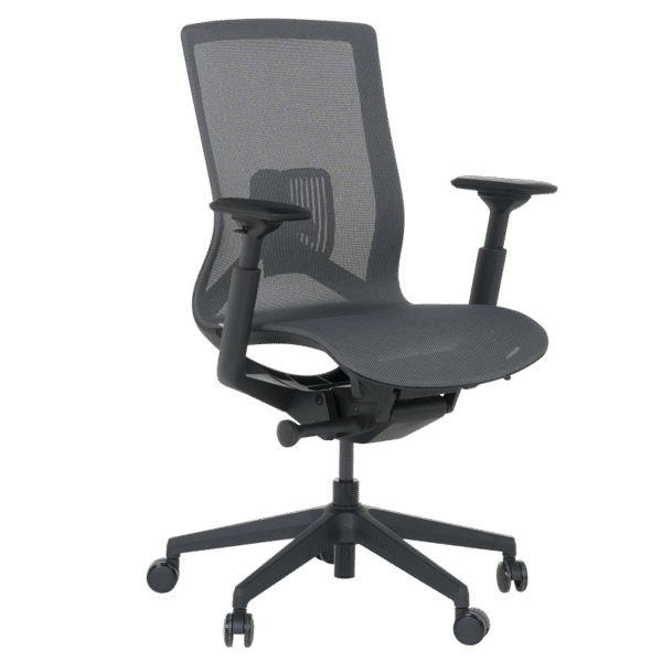 Ергономичен стол PRIMROSE - тъмносив