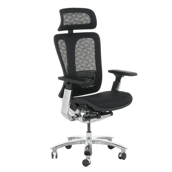 Ергономичен стол TRAIL - черен