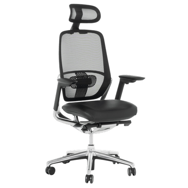 Ергономичен стол VAUD LUX - черен