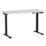 Ергономично бюро с регулиране на височината Carmen CR-119 - бял-черен