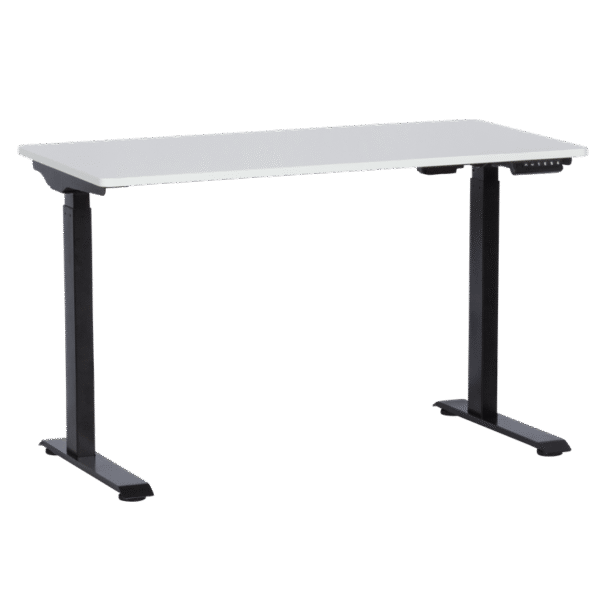 Ергономично бюро с регулиране на височината Carmen CR-119 - бял-черен Ергономично бюро с регулиране на височината Carmen CR-119 - бял-черен