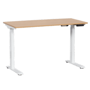 Ергономично бюро с регулиране на височината Carmen CR-119 - бук-бял