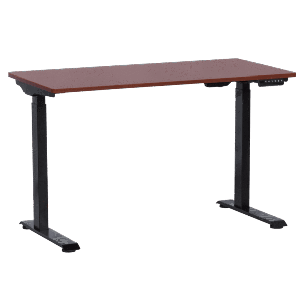 Ергономично бюро с регулиране на височината Carmen CR-119 - махагон-черен Ергономично бюро с регулиране на височината Carmen CR-119 - махагон-черен